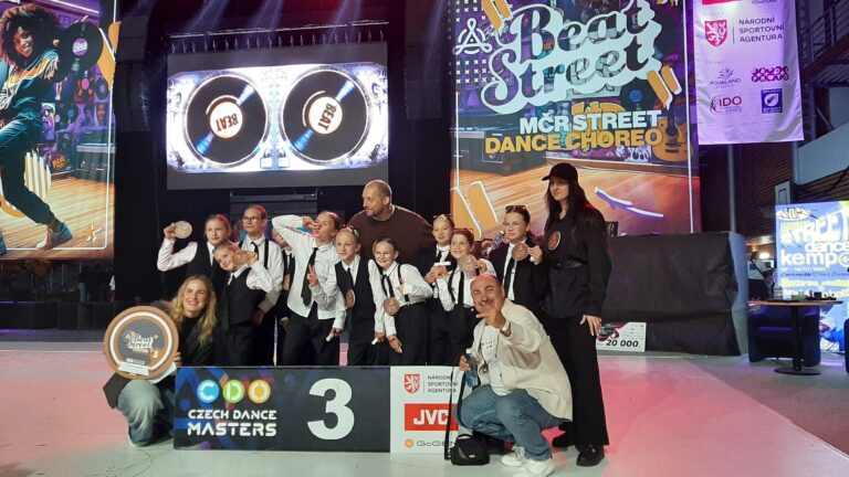 3.místo TŠ Atak, 3.liga malé street formace DVK, choreo Mission Accepted, MČR BeatStreet, 18.5.2025, Brno